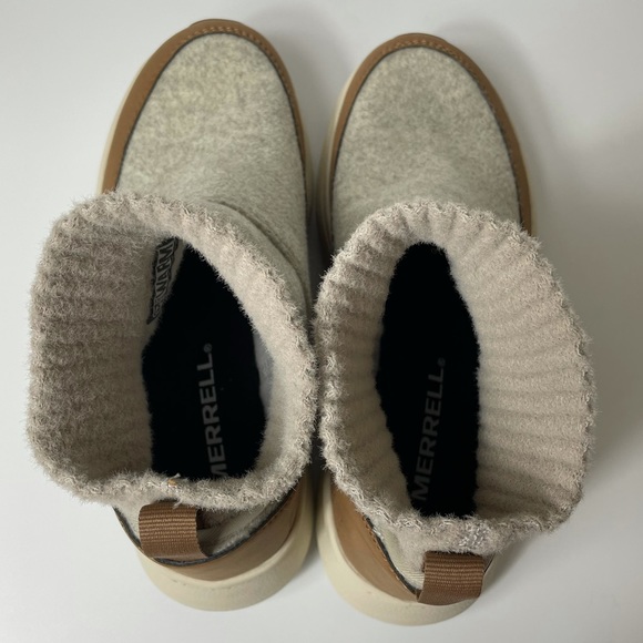 NWOT Merrell Warm Insulated Boots Sample Rare 5.5 - Picture 6 of 11